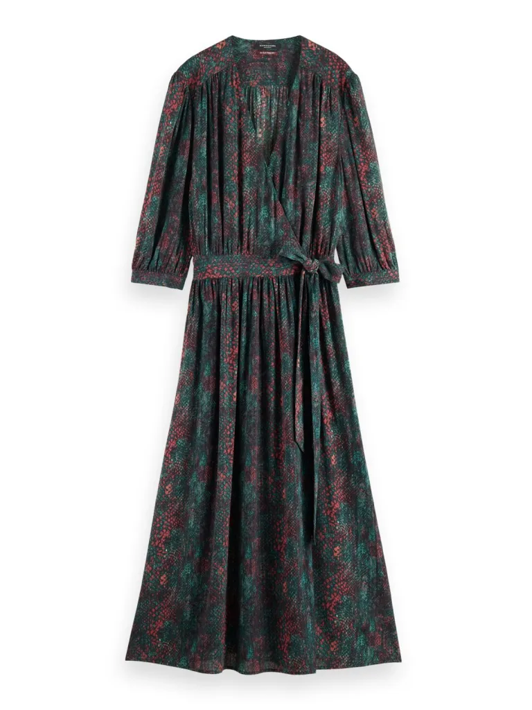 Scotch & Soda 174763 : Midi wrap dress - Image 2