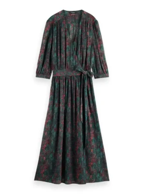 Alternative view of Scotch & Soda 174763 : Midi wrap dress