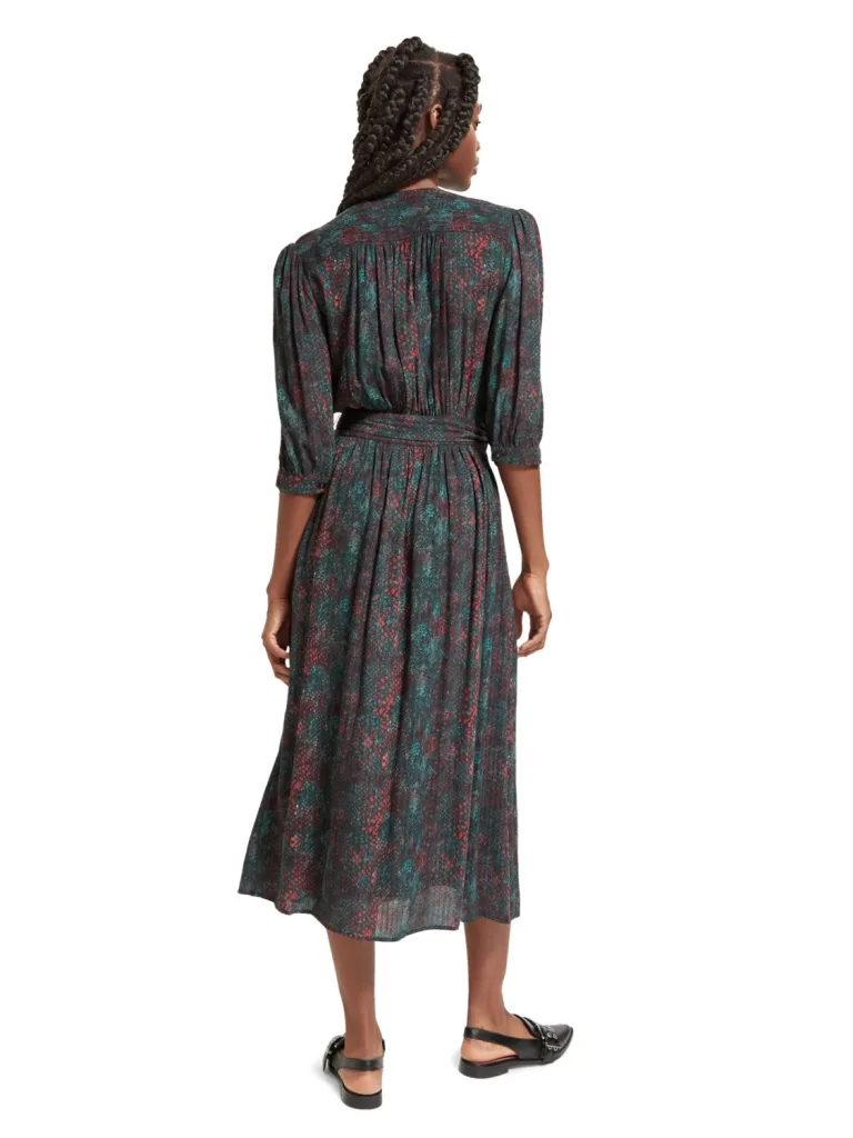 Scotch & Soda 174763 : Midi wrap dress - Image 6