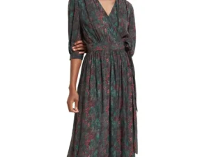 Scotch & Soda 174763 : Midi wrap dress