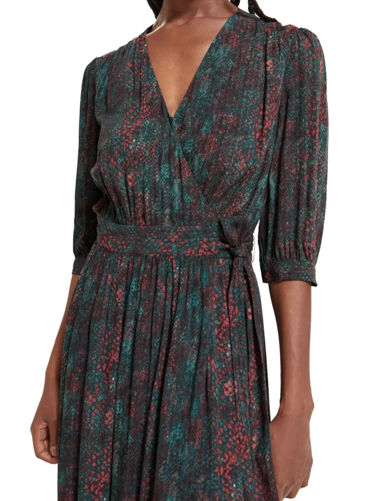 Scotch & Soda 174763 : Midi wrap dress - Image 3