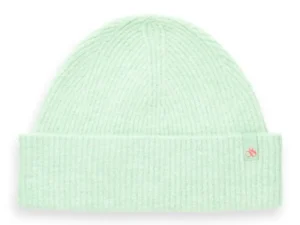 Scotch & Soda 174886 : Soft Rib-Knit Beanie Light mint