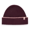 Scotch & Soda 174886: Soft Rib-Knit Beanie Berry wine