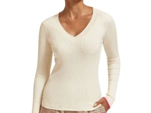Scotch & Soda 176855 : skinny rib V-Neck pullover