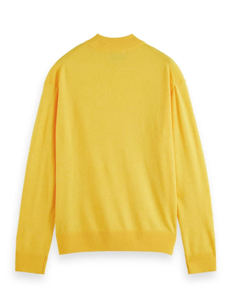 Scotch & Soda 176984 : Dropped shoulder Basic mock Spotlight - Image 7