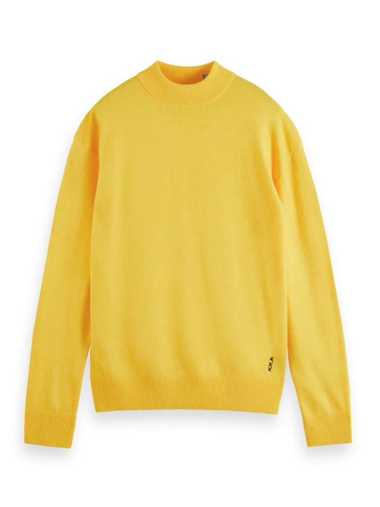 Scotch & Soda 176984 : Dropped shoulder Basic mock Spotlight - Image 5