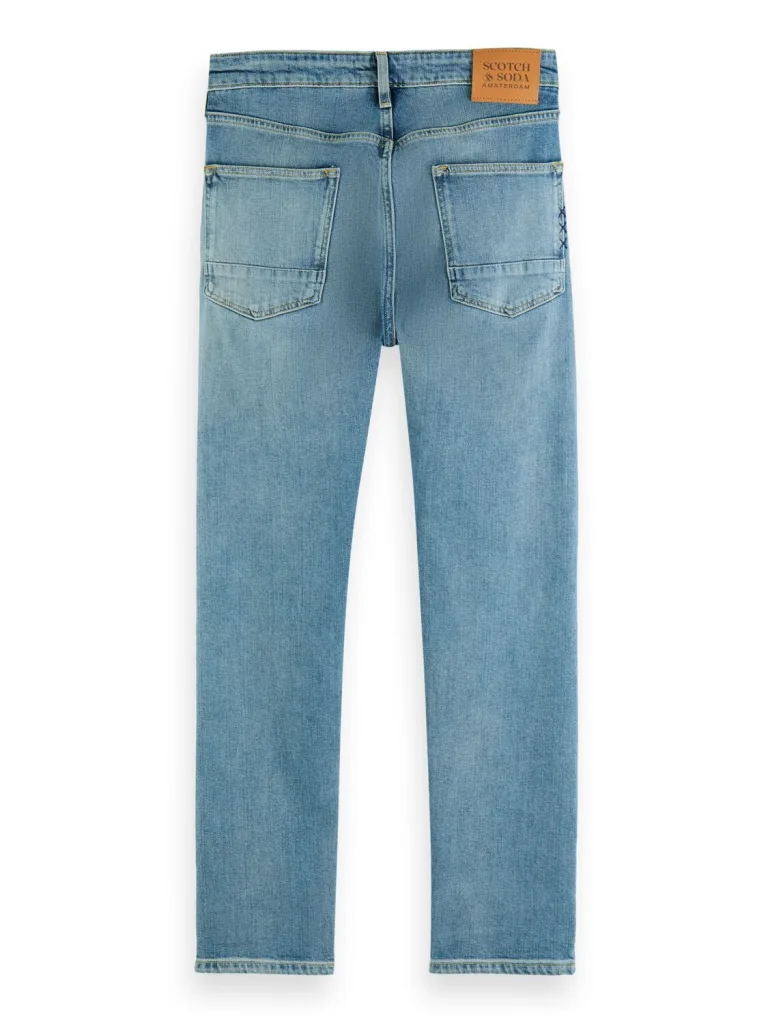 Scotch & Soda 165604: The Ralston regular slim fit jeans Aqua Blue - Image 4