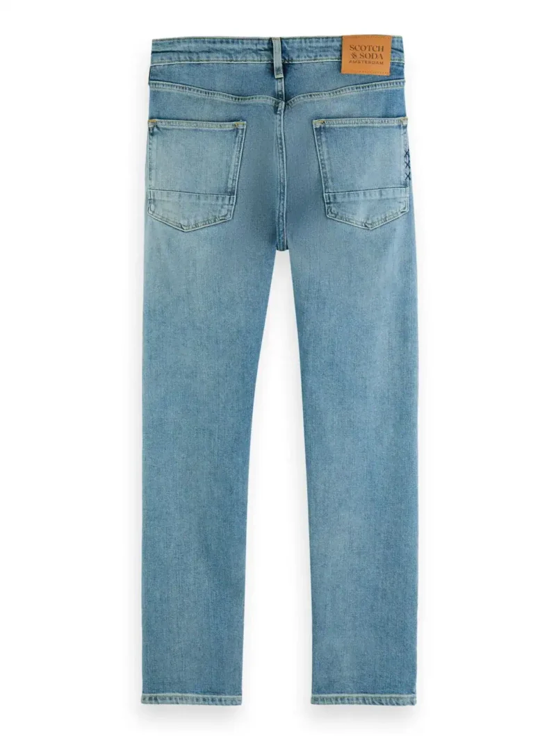 Scotch & Soda 165604: The Ralston regular slim fit jeans Aqua Blue - Image 4