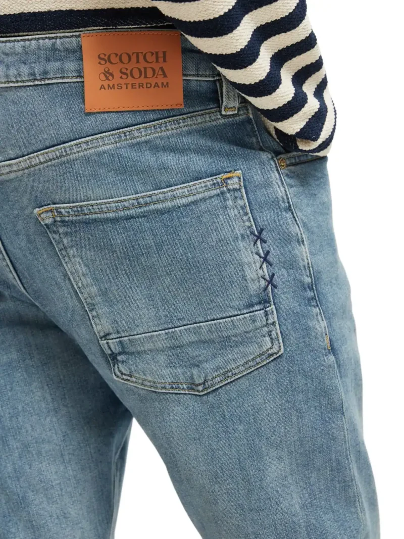 Scotch & Soda 165604: The Ralston regular slim fit jeans Aqua Blue - Image 3