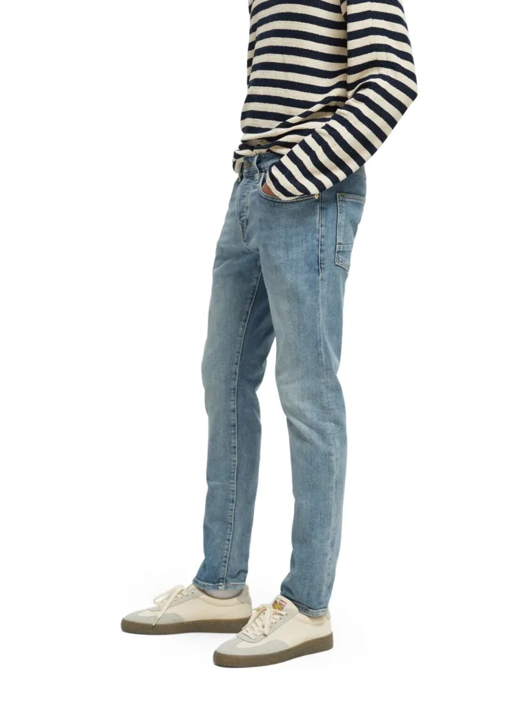Scotch & Soda 165604: The Ralston regular slim fit jeans Aqua Blue - Image 7