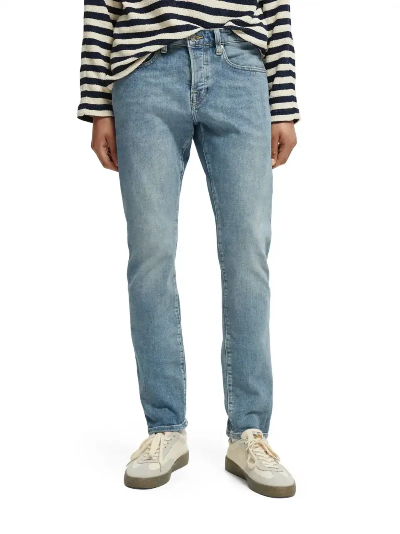 Scotch & Soda 165604: The Ralston regular slim fit jeans Aqua Blue