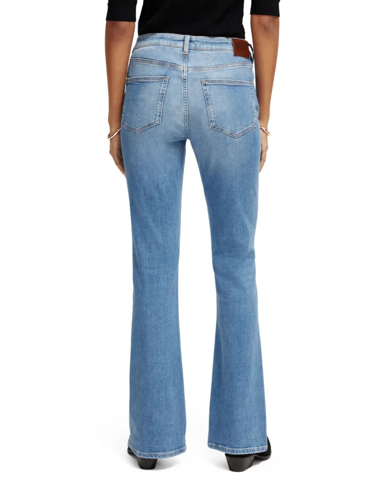 Scotch & Soda 173422 : The Charm high-rise classic flared jeans - Image 3