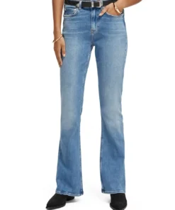 Scotch & Soda 173422 : The Charm high-rise classic flared jeans
