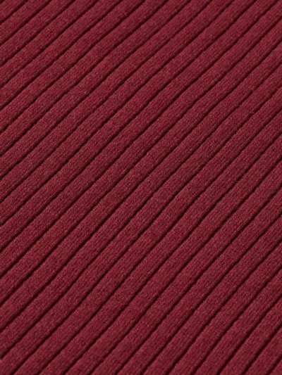 Alternative view of Scotch & Soda 174774 : Skinny rib knitted dress Bordeaux