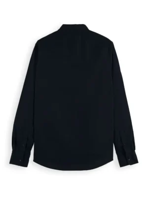 Scotch & Soda 165316 : Essential organic slim fit shirt Navy image2