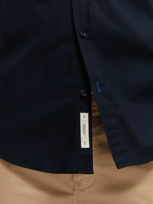 Scotch & Soda 165316 : Essential organic slim fit shirt Navy image1