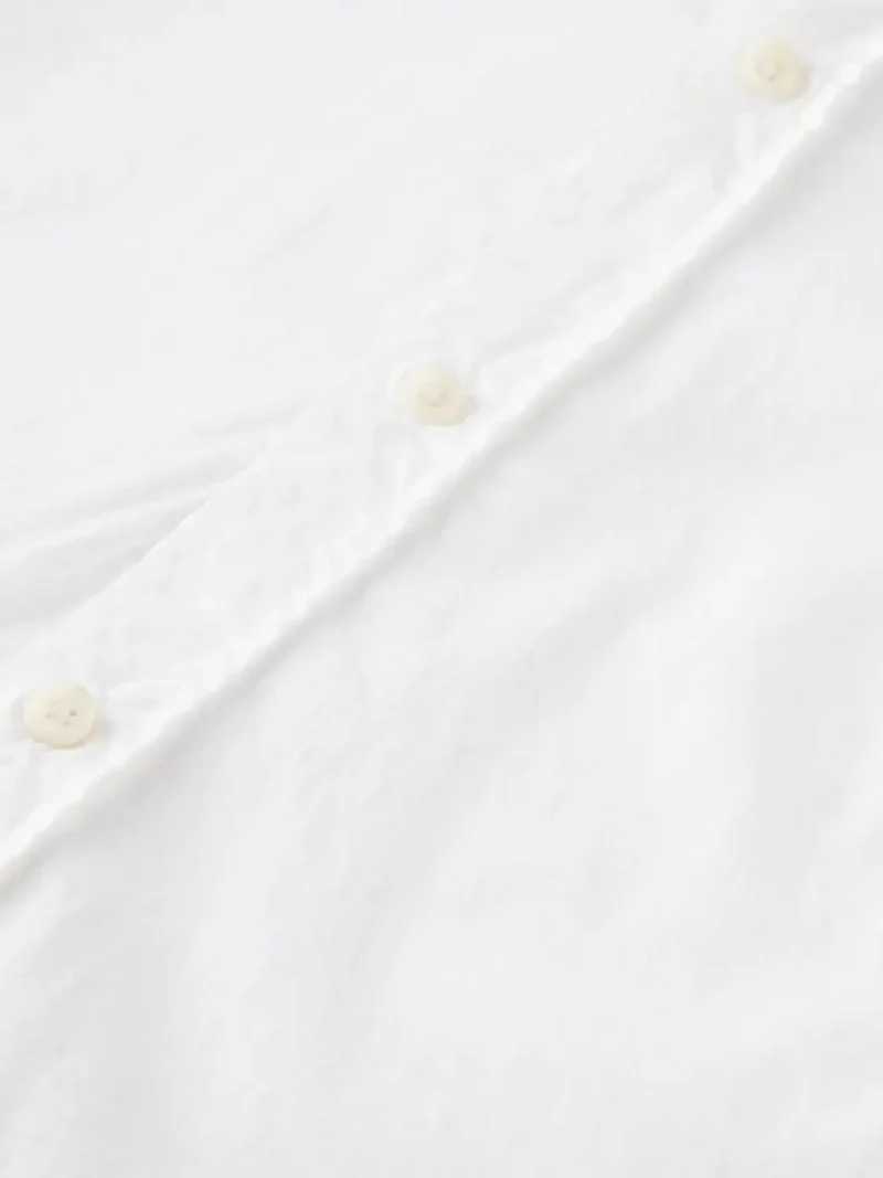 Scotch & Soda 165316 : Essential organic slim fit shirt White - Image 4
