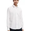 Scotch & Soda 165316 : Essential organic slim fit shirt White
