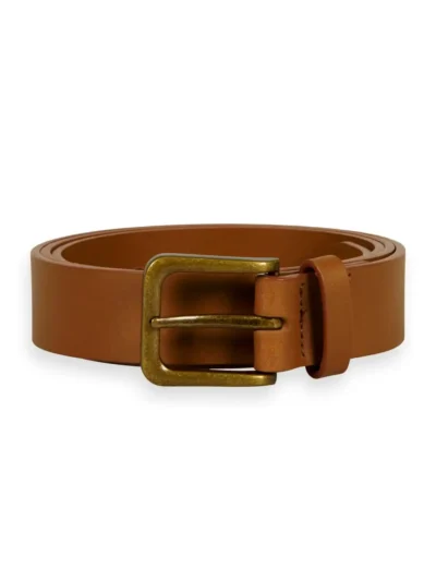 Alternative view of Scotch & Soda 169377 : Recycled leather belt Tan