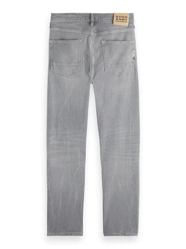 Scotch & Soda 175336 - The Ralston regular slim fit jeans Grey - Image 4