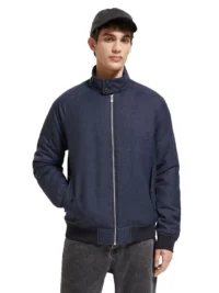 Scotch & Soda 174381 : Padded Harrington Jacket
