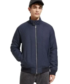 Scotch & Soda 174381 : Padded Harrington Jacket