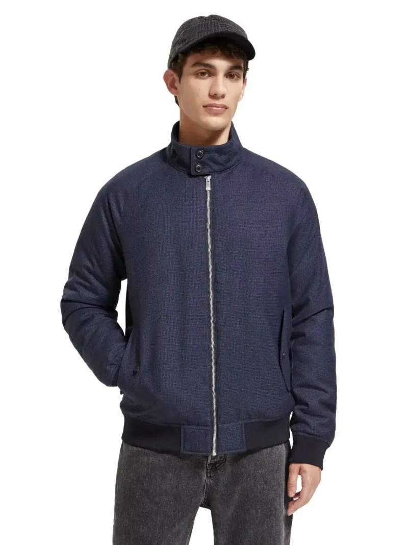 Scotch & Soda 174381 : Padded Harrington Jacket