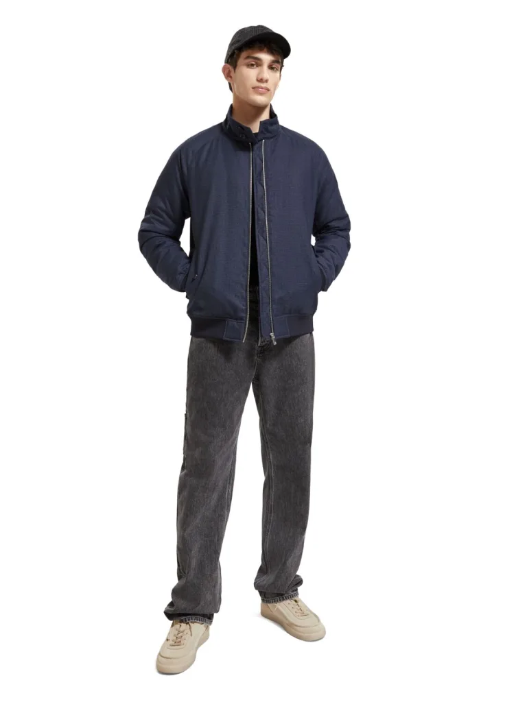 Scotch & Soda 174381 : Padded Harrington Jacket - Image 8
