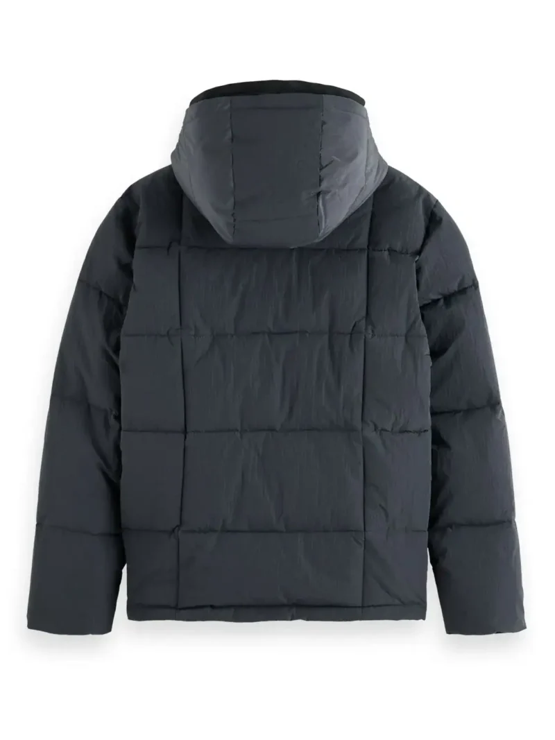 Scotch & Soda 174383 : Hooded Puffa Jacket Black - Image 4