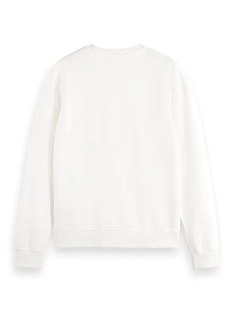 Scotch & Soda 174494 : Regular Fit Chest Artwork Sweatshirt - Image 6