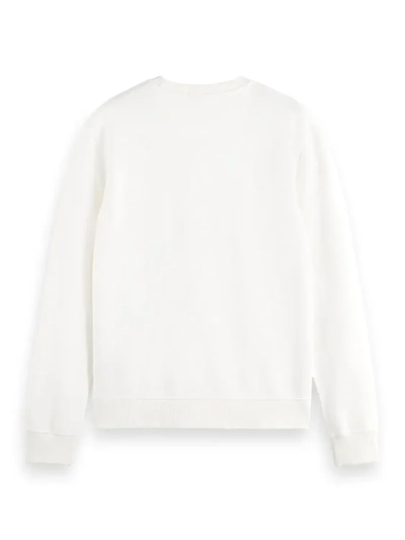 Scotch & Soda 174494 : Regular Fit Chest Artwork Sweatshirt - Image 6