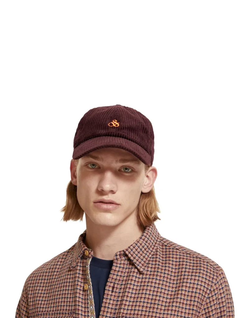 Scotch & Soda 174634 : Heavy Cord Cap Berrywine - Image 2