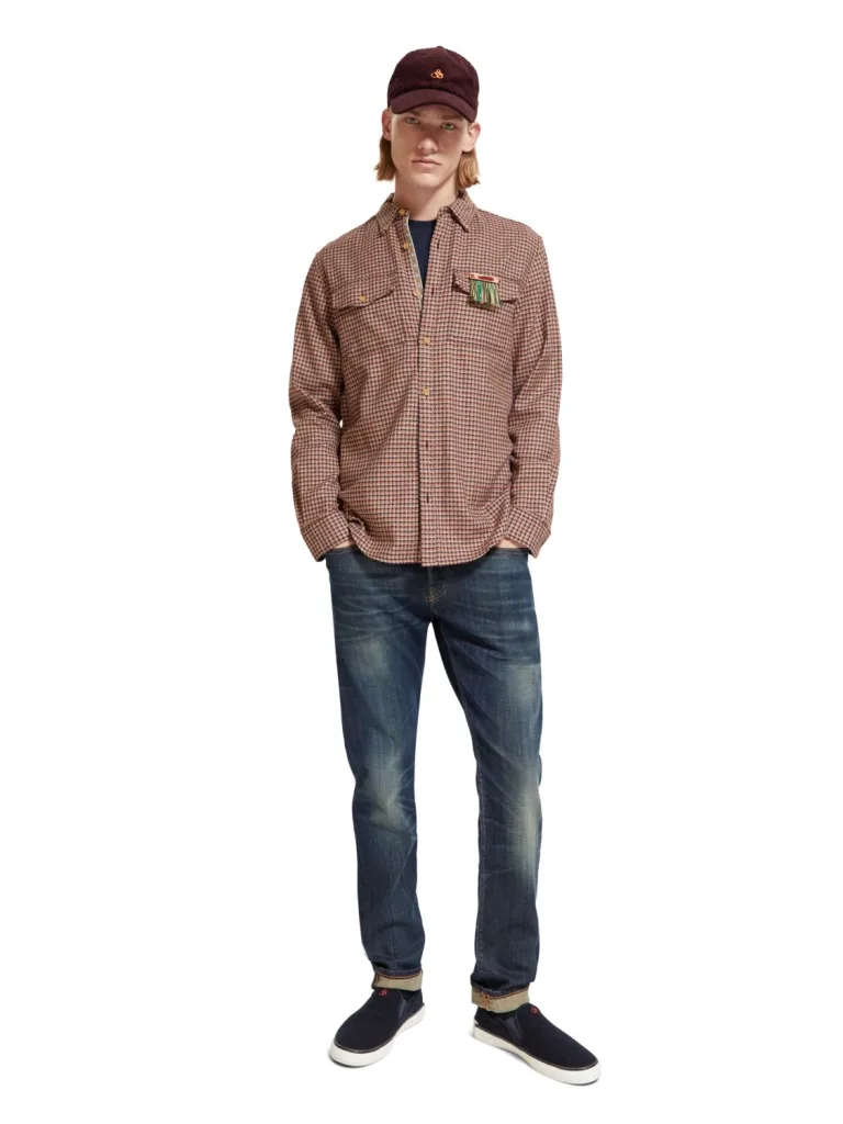 Scotch & Soda 174634 : Heavy Cord Cap Berrywine - Image 4