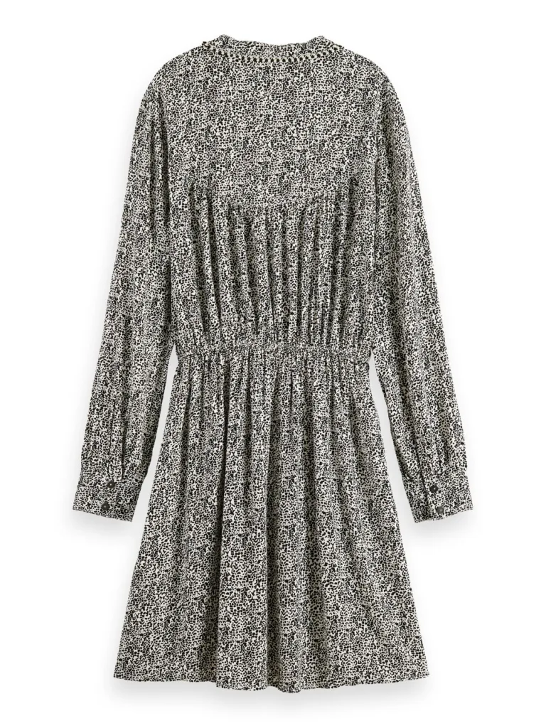 Scotch & Soda 174768 : Mini dress with elasticated waist - Image 5