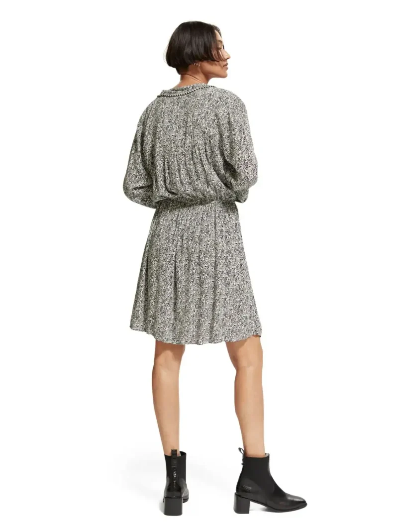 Scotch & Soda 174768 : Mini dress with elasticated waist - Image 3
