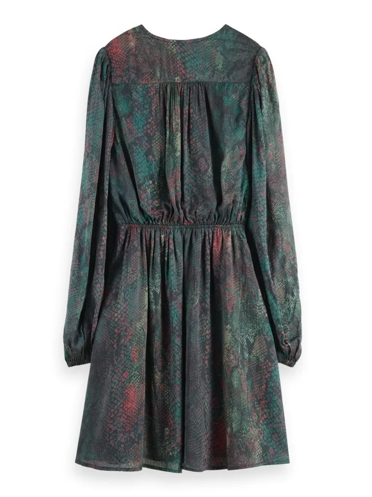 Scotch & Soda 174778 : Balloon Sleeve Mini Dress - Image 2
