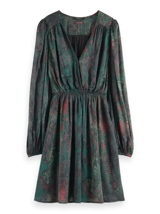 Scotch & Soda 174778 : Balloon Sleeve Mini Dress - Image 4