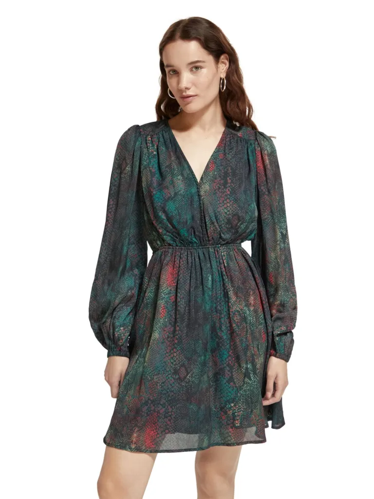 Scotch & Soda 174778 : Balloon Sleeve Mini Dress