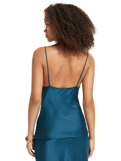 Alternative view of Scotch & Soda 174877: Cowl Neck Camisole Dark Teal