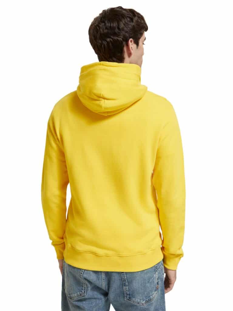 Scotch & Soda 175351 : Regular Fit Essential Badge Hoodie Spotlight - Image 3