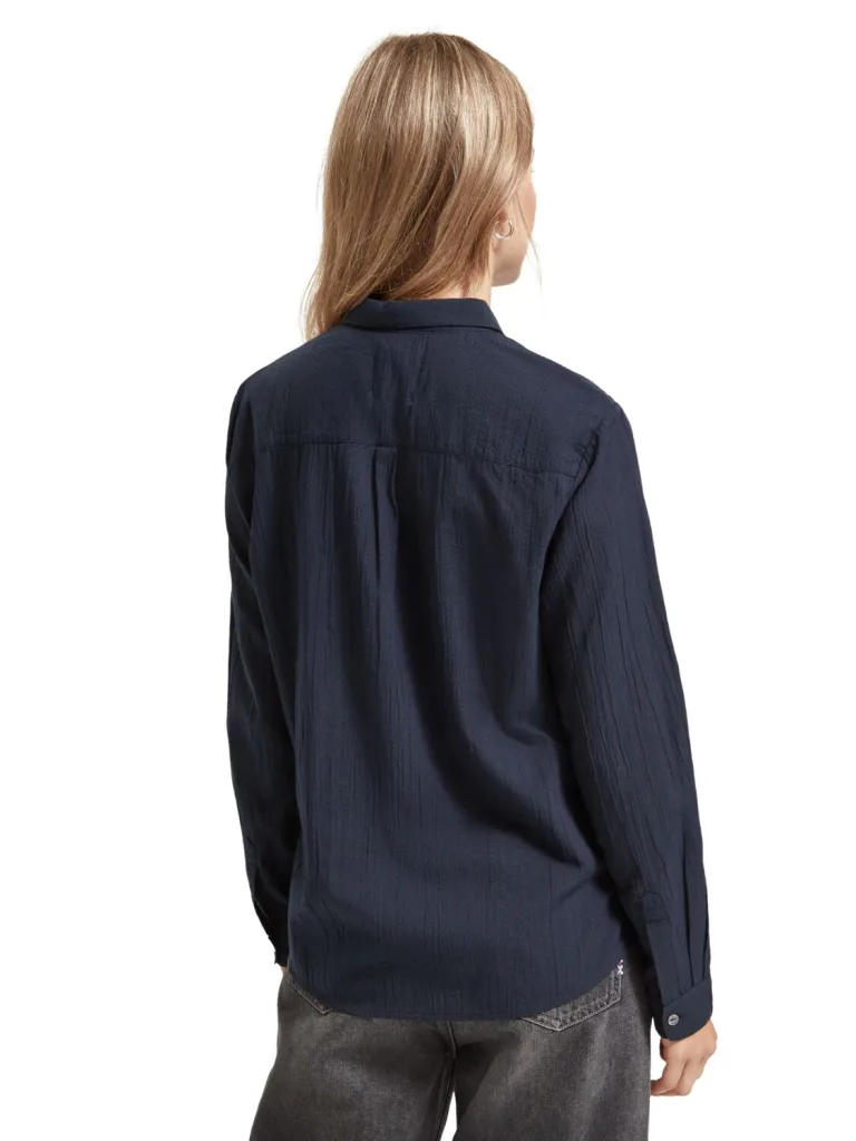 Scotch & Soda 176640: Regular fit shirt Night - Image 5