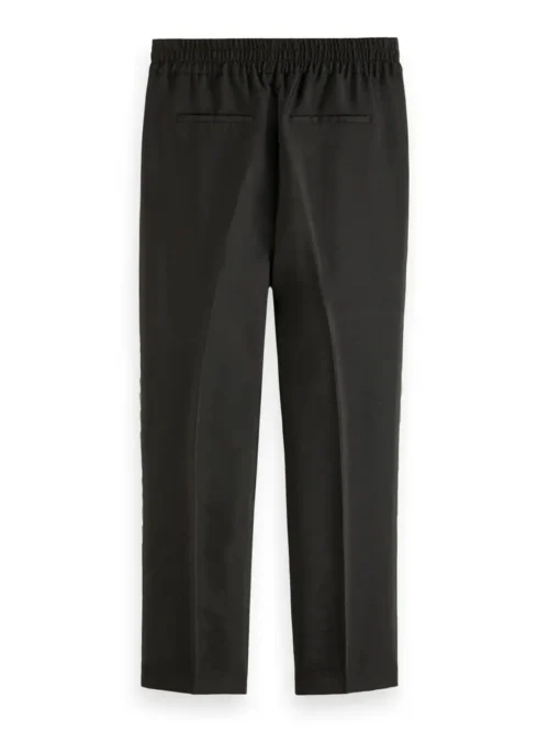 Scotch & Soda 176651 : mid rise tapered leg with elasticated waist image2