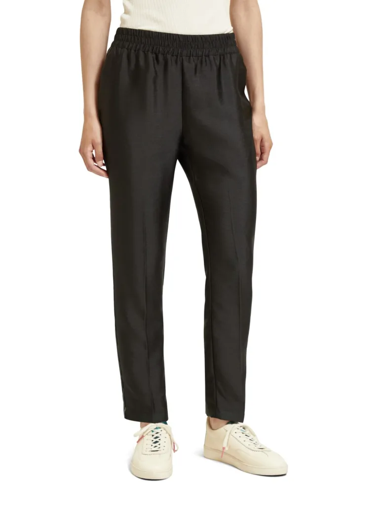 Scotch & Soda 176651 :  mid rise tapered leg with elasticated waist - Image 6