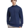 Scotch & Soda 176984 : Dropped shoulder Basic mock Night