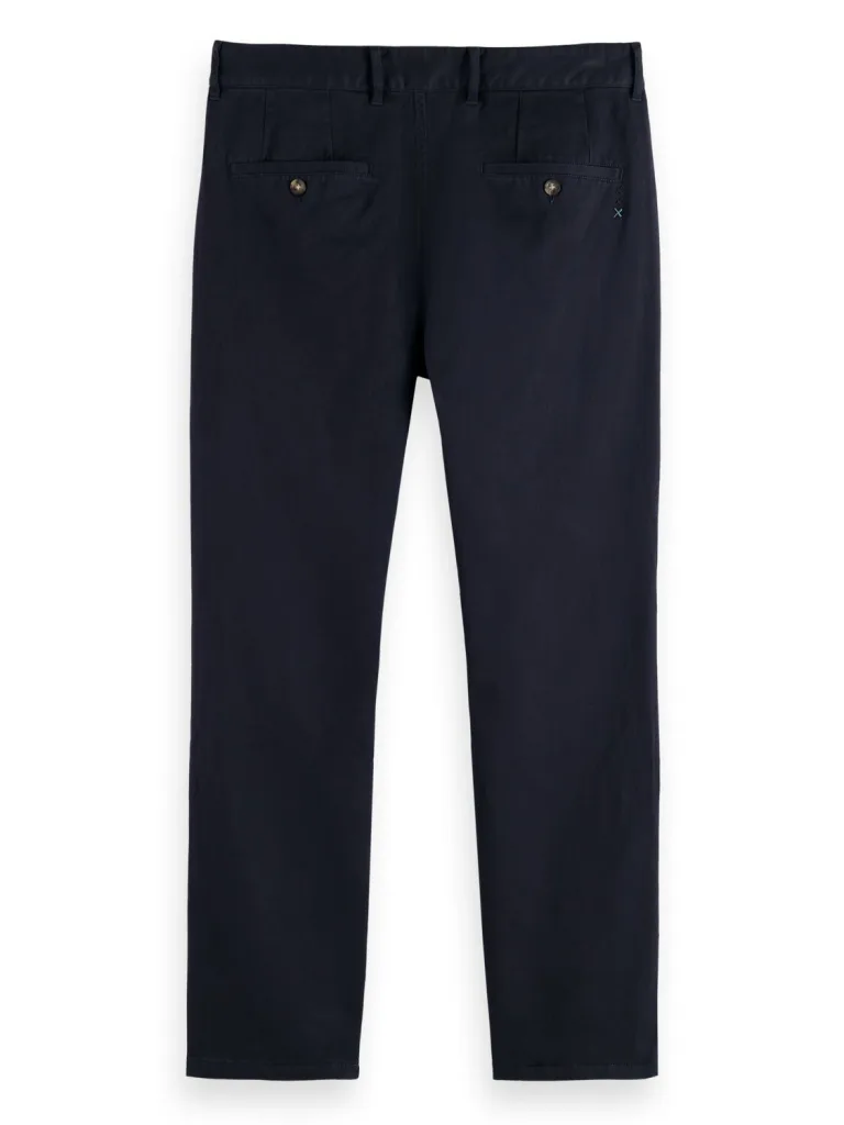 Scotch & Soda 176985 : Drift Garment-Dyed Stretch Twill Chino Night - Image 7