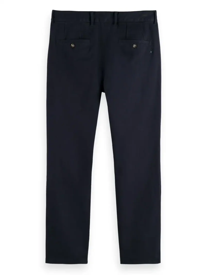 Scotch & Soda 176985 : Drift Garment-Dyed Stretch Twill Chino Night - Image 7