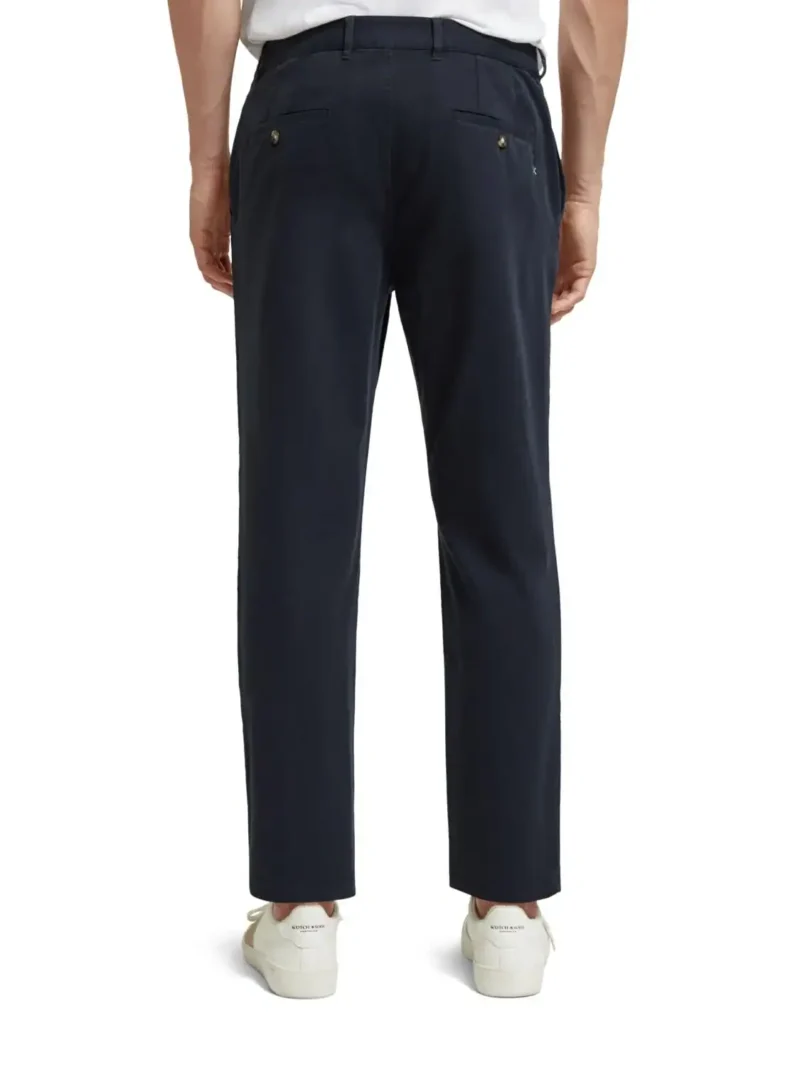 Scotch & Soda 176985 : Drift Garment-Dyed Stretch Twill Chino Night - Image 3