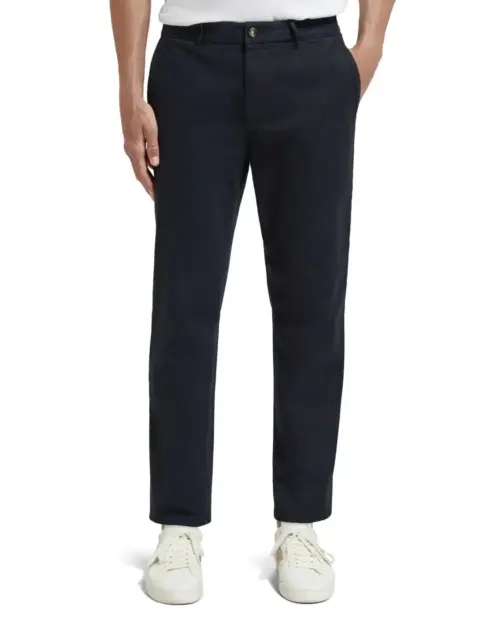 Scotch & Soda 176985 : Drift Garment-Dyed Stretch Twill Chino Night
