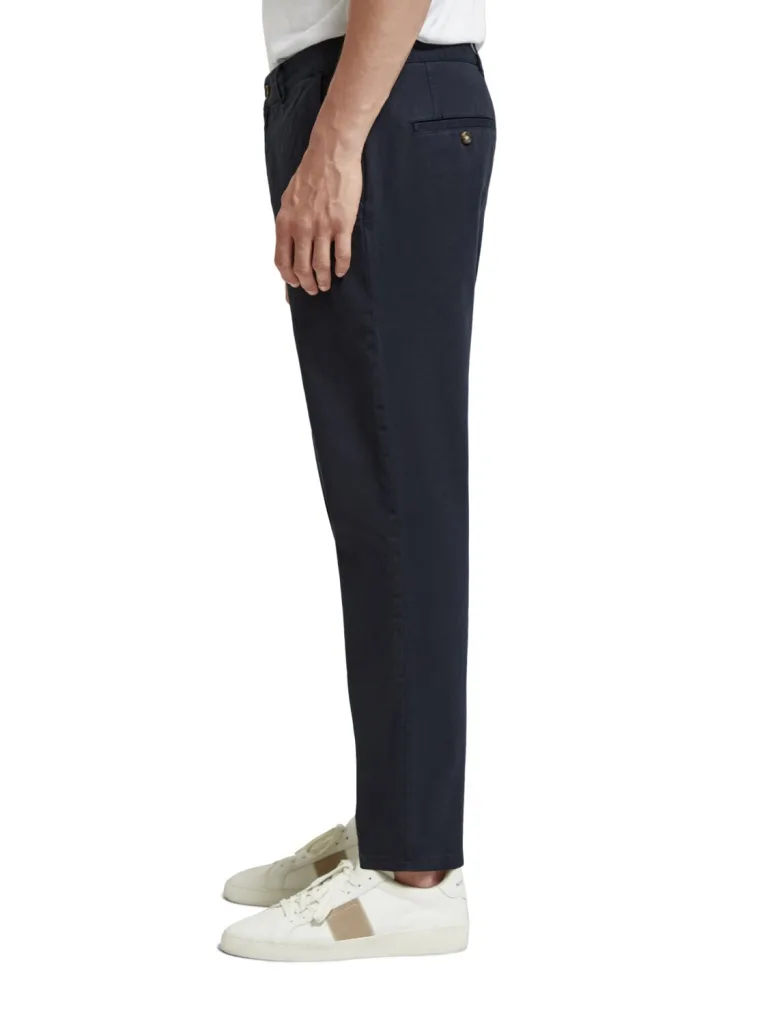 Scotch & Soda 176985 : Drift Garment-Dyed Stretch Twill Chino Night - Image 5