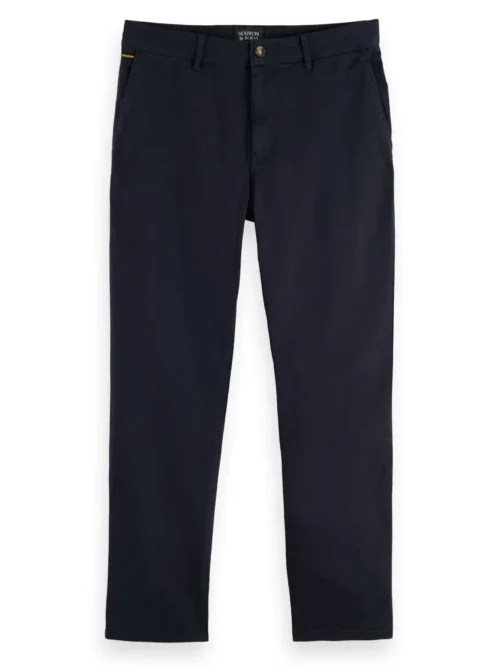 Scotch & Soda 176985 : Drift Garment-Dyed Stretch Twill Chino Night image